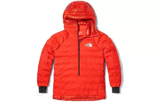 Пуховик мужской красный The North Face, красный