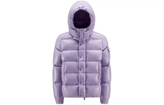 Пуховик мужской лавандовый Moncler, цвет Lavender