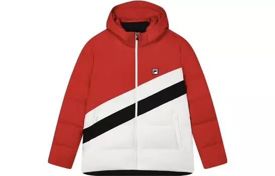 Пуховик мужской Legend красный Fila, цвет Legend Red