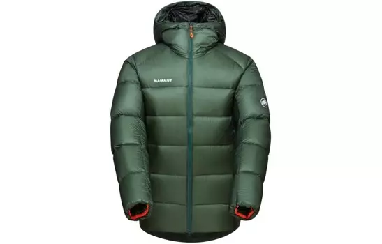 Пуховик мужской Mammut, цвет Blood Red/Black