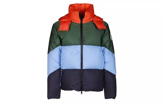 Пуховик мужской многоцветный Moncler, мультиколор