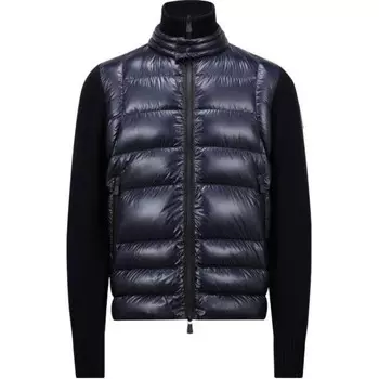 Пуховик мужской морской синий Moncler