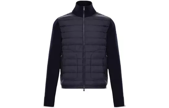 Пуховик мужской морской синий Moncler