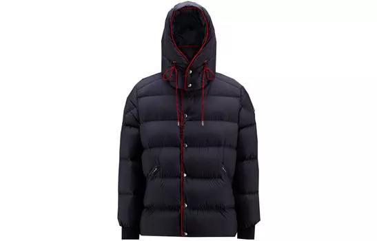 Пуховик мужской морской синий Moncler