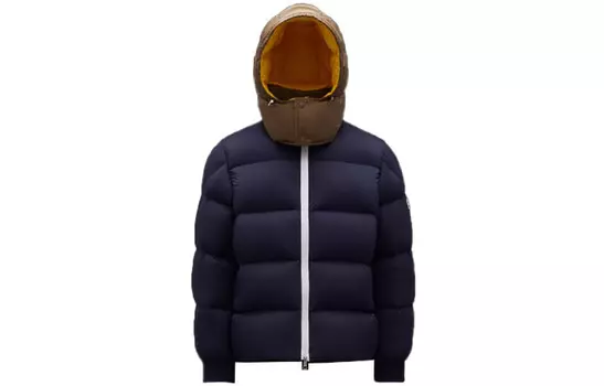 Пуховик мужской ночной синий Moncler
