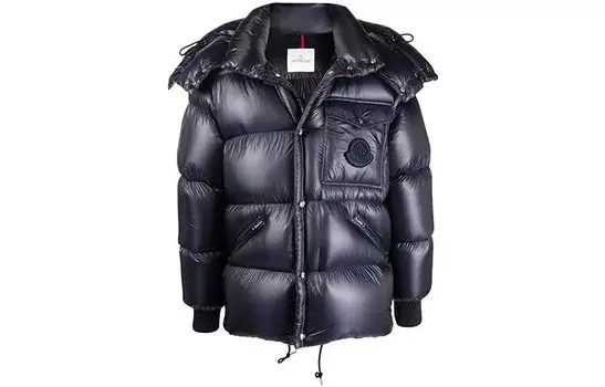 Пуховик мужской ночной синий Moncler