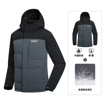 Пуховик мужской Northland, черный