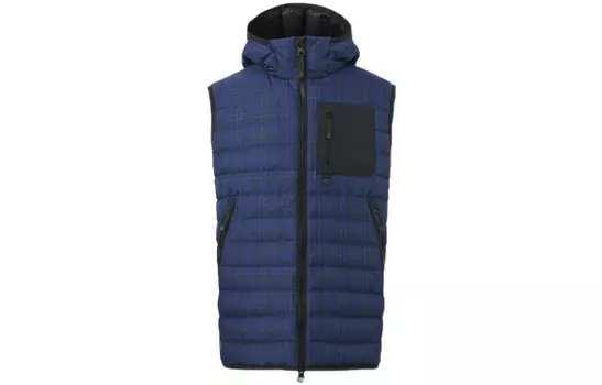 Пуховик мужской Ocean Blue Burberry, синий