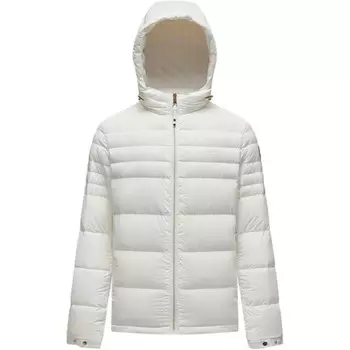 Пуховик мужской однотонный белый K·Swiss