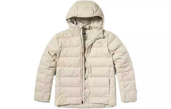 Пуховик мужской Off White The North Face, кремовый