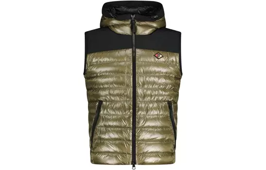Пуховик мужской оливково-зеленый Burberry, оливково-зеленый