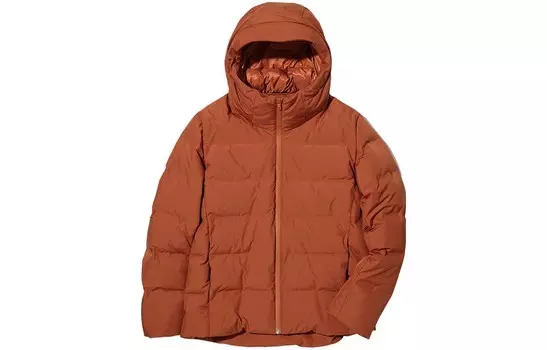 Пуховик мужской Uniqlo, 27 оранжевый