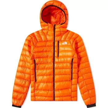 Пуховик мужской оранжевый The North Face, оранжевый