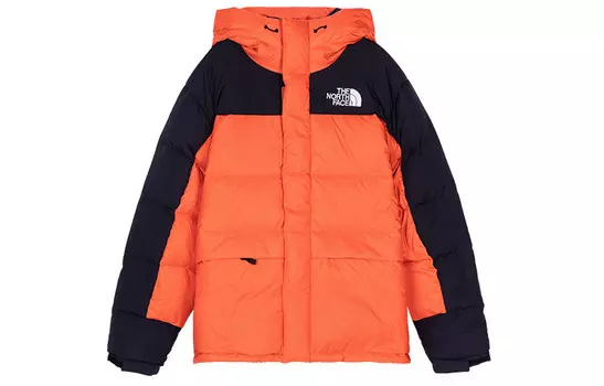 Пуховик мужской персидский оранжевый The North Face, оранжевый