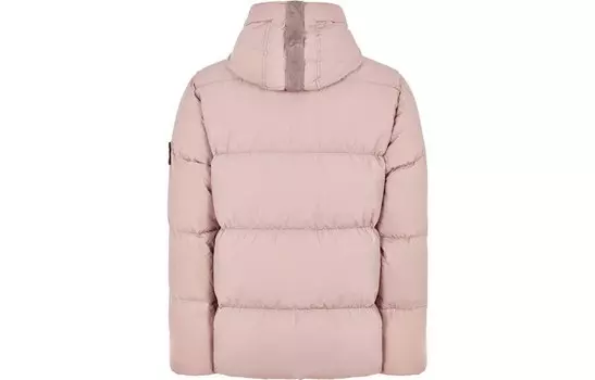 Пуховик мужской розовый Stone Island, розовый
