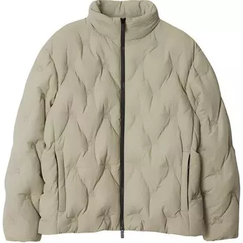 Пуховик мужской серо-голубой Burberry