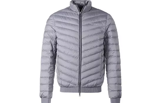Пуховик мужской серый Armani Exchange, серый