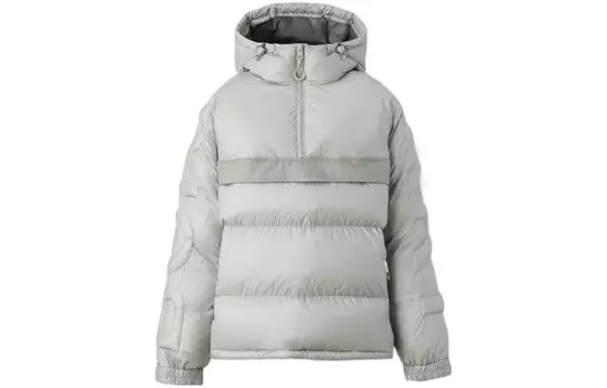 Пуховик мужской серый Burberry, серый