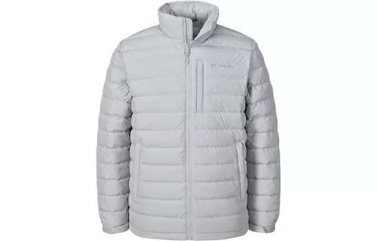 Пуховик мужской серый Columbia