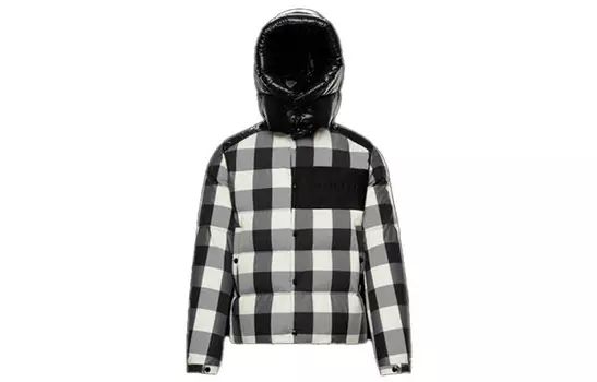 Пуховик мужской серый Moncler