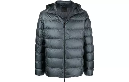 Пуховик мужской серый Moncler