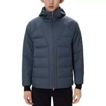 Пуховик мужской серый синий Kolon Sport