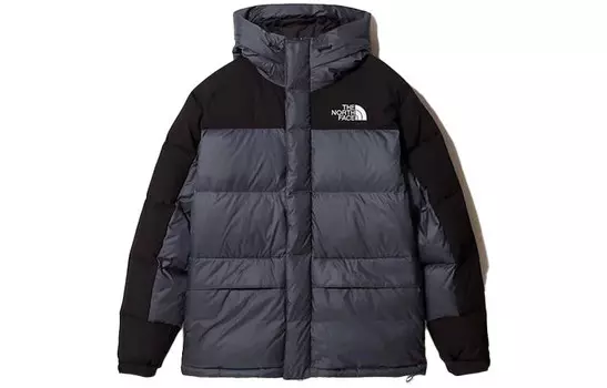 Пуховик мужской серый The North Face, серый