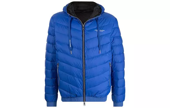 Пуховик мужской синий Armani Exchange, синий