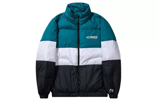 Пуховик мужской синий, белый, черный и цветной Lining