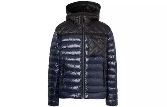 Пуховик мужской синий Burberry