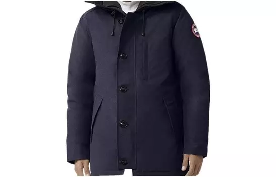 Пуховик мужской синий Canada Goose