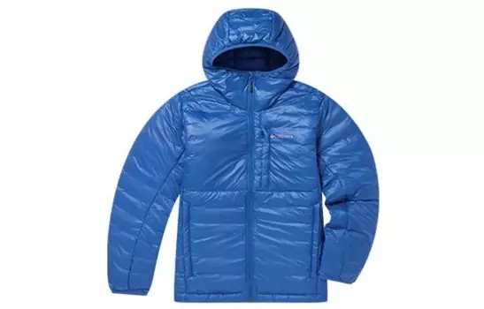 Пуховик мужской синий Columbia