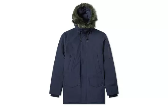 Пуховик мужской синий Kenzo