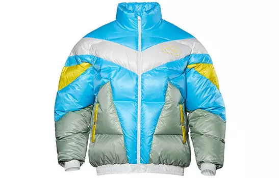 Пуховик мужской синий Lining, синий