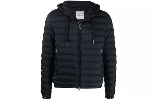 Пуховик мужской синий Moncler