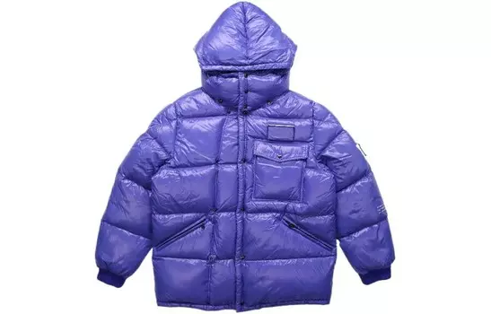 Пуховик мужской синий Moncler