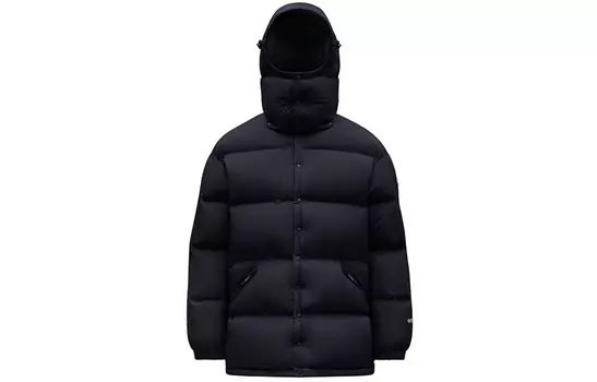 Пуховик мужской синий Moncler