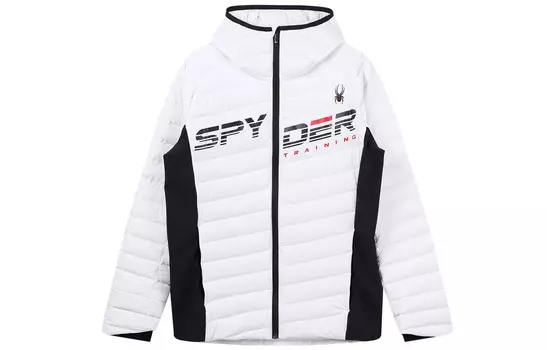 Пуховик мужской Spyder, белый