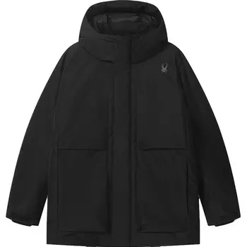 Пуховик мужской Spyder, черный