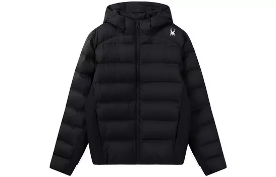 Пуховик мужской Spyder, черный