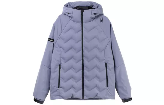 Пуховик мужской Spyder, серый