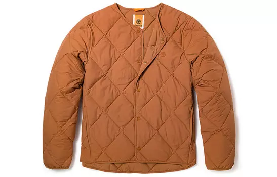 Пуховик мужской средне-коричневый Timberland