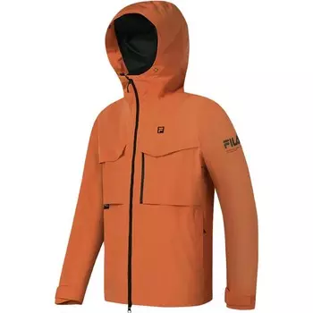 Пуховик мужской Sunset Orange Fila, оранжевый