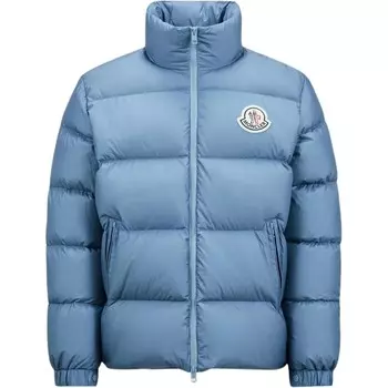 Пуховик мужской светло-голубой Moncler