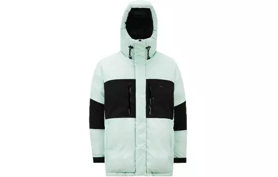 Пуховик мужской светло-зеленый Moncler