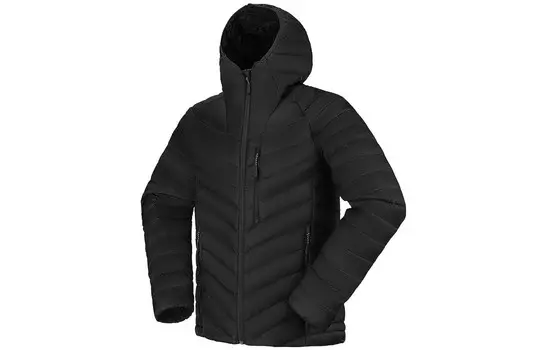 Пуховик мужской темно-серый/6350 Jack Wolfskin