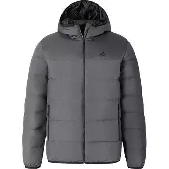 Пуховик мужской темно-серый Adidas