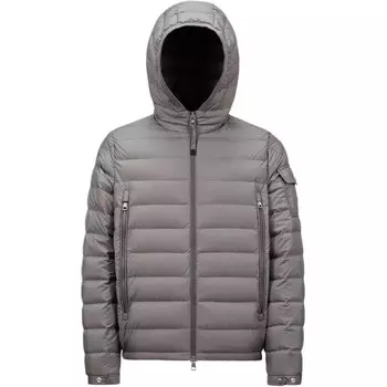 Пуховик мужской темно-серый Moncler
