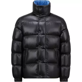 Пуховик мужской темно-серый Moncler