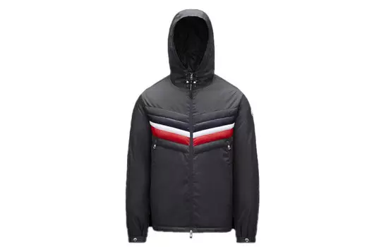 Пуховик мужской темно-серый Moncler